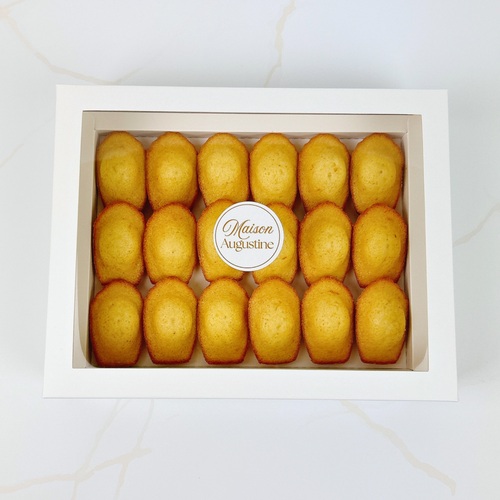 French butter madeleines close up golden and delicately sweet | Maison Augustine Newcastle