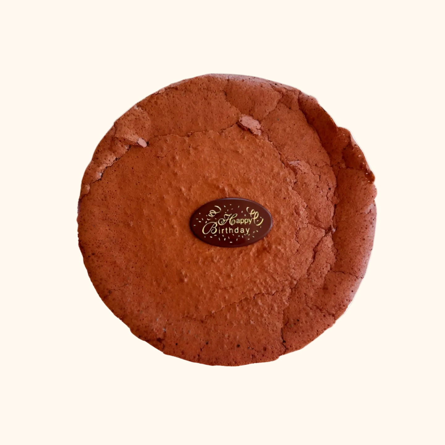 Chocolat Fondant Cake -with choc decor