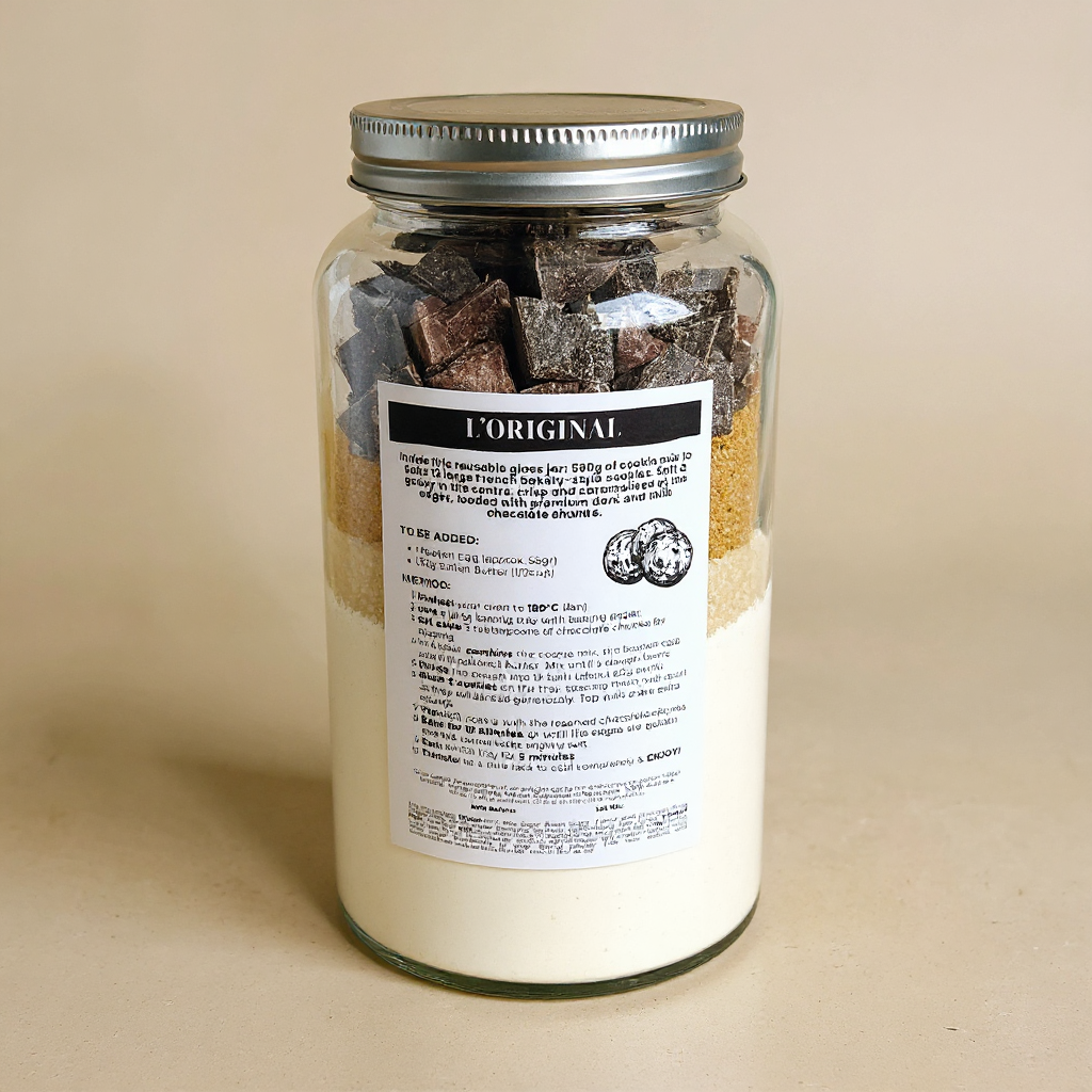 L'Original — The Classic French Cookie Mix BACK INFO