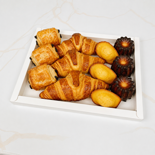 Petit Breakfast Platter — French croissants, pain au chocolat and cannelés for 3 | Maison Augustine Newcastle